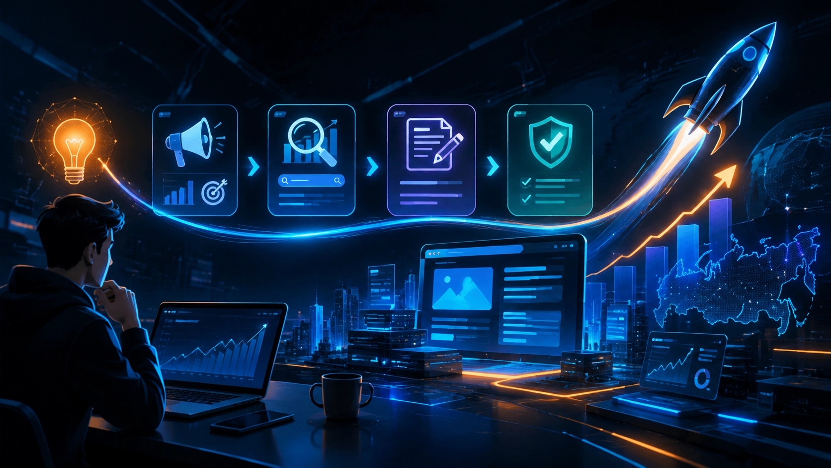 SEO продвижение проектов с нуля